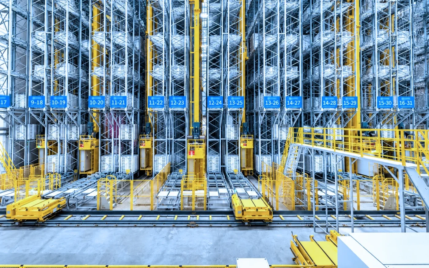 Tianjin Bohua PVC automated storage project