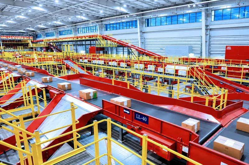 Wuhan JD conveyor and sortation project