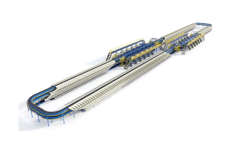 Cross-Belt Loop Sorter